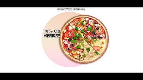 UX DESIGN : Pizza Hover Effect Using CSS & HTML | FunCode Tutorial