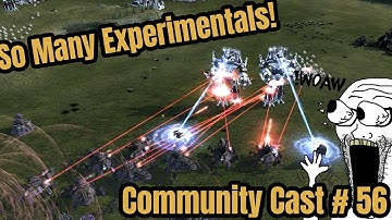 👀So Many Experimentals!👀Supreme Commander 2 Community Cast # 56 1v1 on Open Palms - Steal Speaks