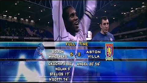 Bolton Wanderers v Aston Villa | 2004 League Cup Semi Final in full!