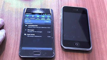 Android 2.3 vs iOS 5 Notifications (Samsung galaxy S2 vs iPhone)