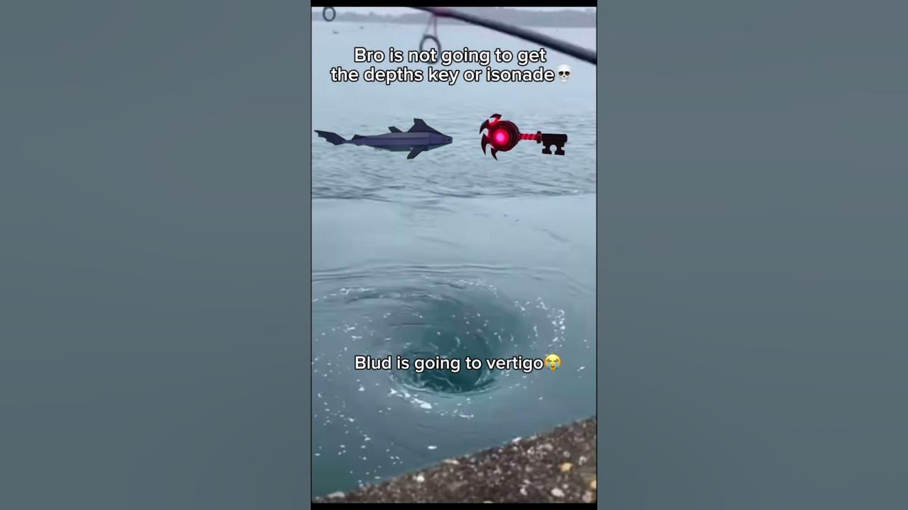 Fisher thinks they’re in fisch 🎣 #roblox #fisch #whirlpool