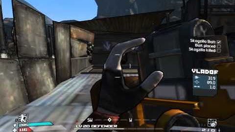 borderlands gameplay (skagzilla mission)