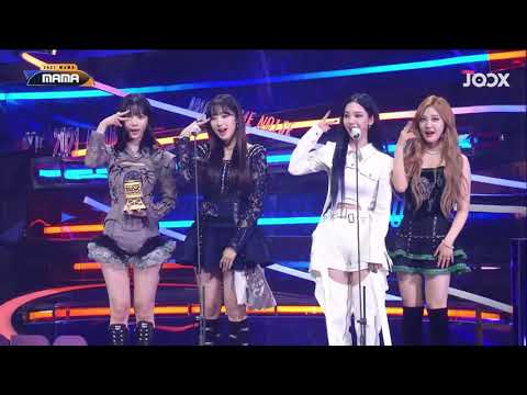 aespa 에스파 winning Best New Female Artist MAMA 2021