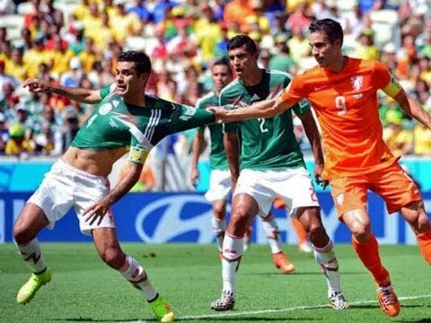 México vs Holanda 2-1 Mundial Brasil 2014 - Resumen - #AunquenosRobben