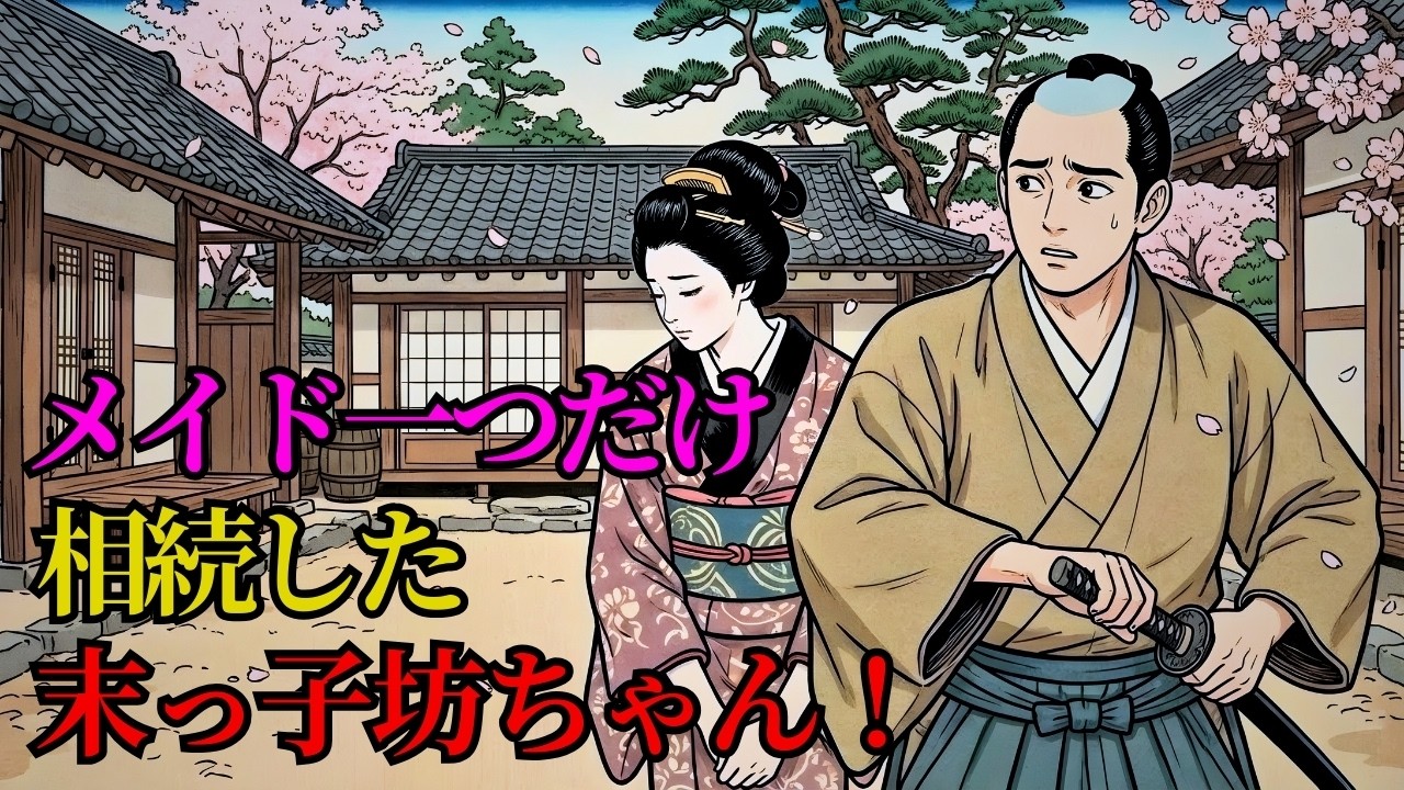 お金持ちの家の末っ子息子が、女中一人だけを相続した話。10年後、二人の人生は残酷なほど逆転していた…。 | 野談 | 伝説 | 昔話 | 説話 | 民話