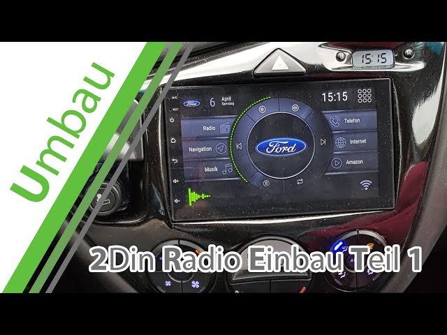 Ford Focus Mk1 doppel Din Radio Einbau Teil 1 