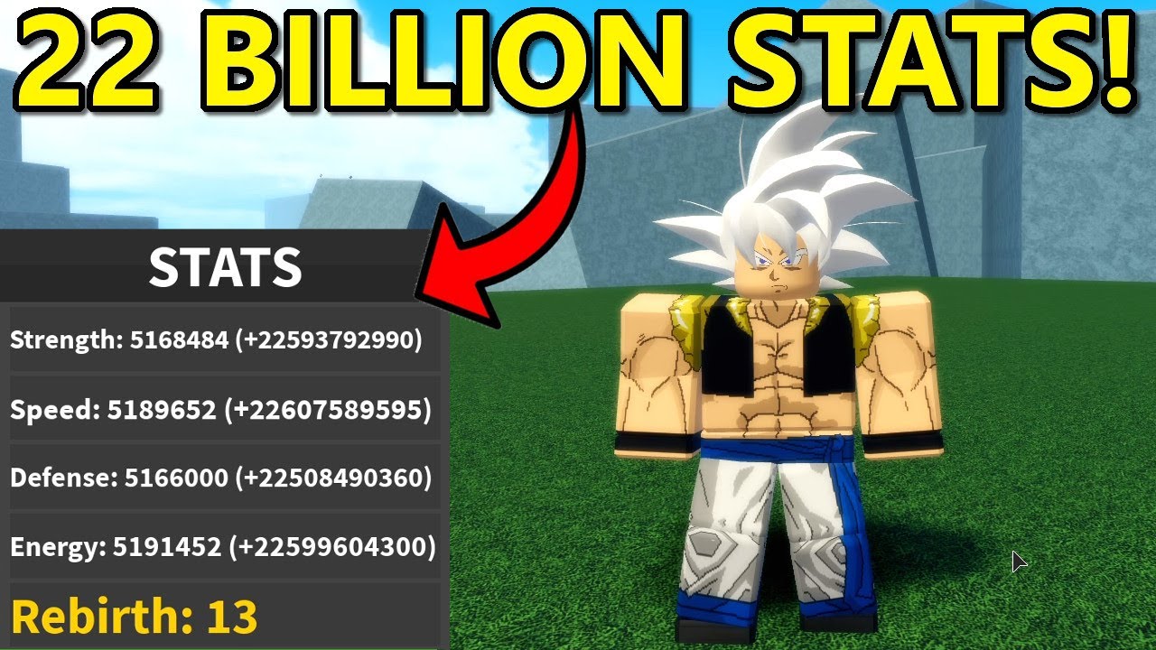 22 Billion Stats In Dragon Ball Ultimate Super Op Dragon Blox Ultimate Roblox Youtube - roblox dragon blox ultimate