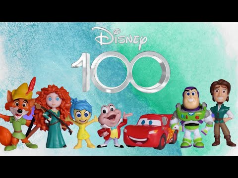 Set figuras acción Disney 100 aniversario Just Play