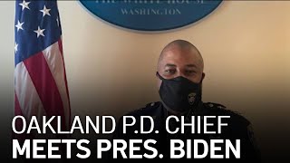 Oakland Police Chief Visits the White House for Gun Control Plan Announcement