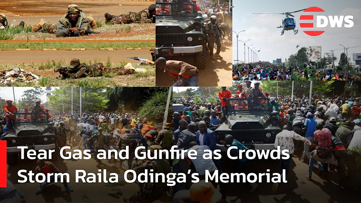 Chaos in Nairobi: Police Fire Shots at Ex-Kenyan PM Raila Odinga’s Funeral Viewing | AB1G