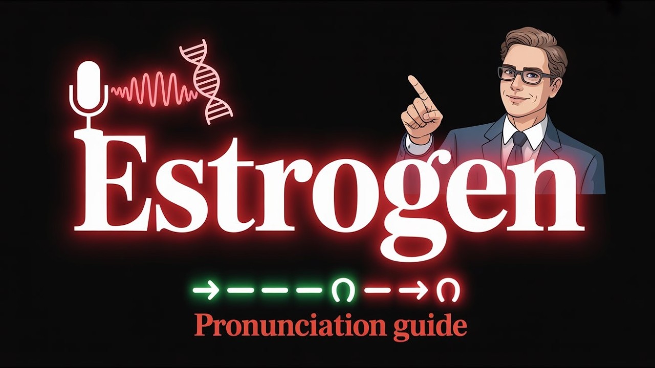 Stop Saying Estrogen WRONG ❌ | Correct Pronunciation & Meaning Explained