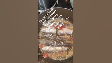 Naga Style: Fish cooked in Fermented bamboo shoots water #food #soup #cooking #delicious #yummy