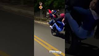 Casal no grau ❤️ 🔥 #grau #244 #fuga #moto #sograu #fyp #fy #fypシ #viral #viralvideo #funk #bhfyp