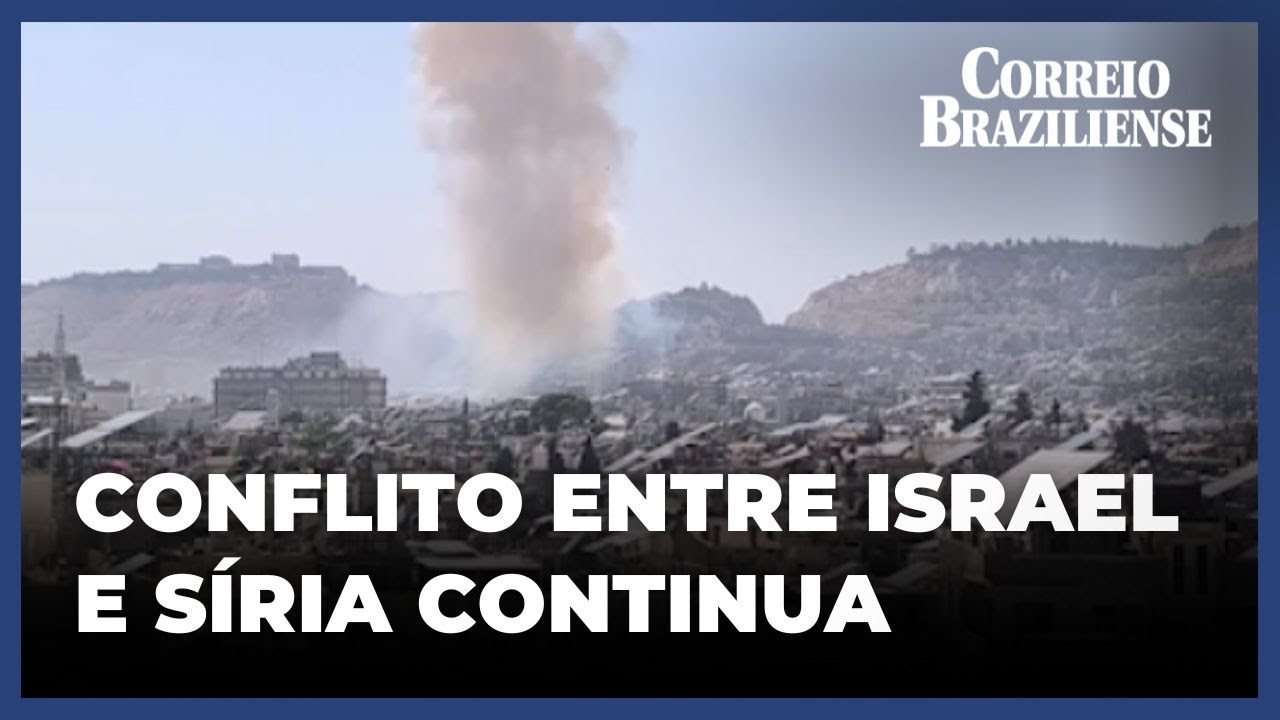 ISRAEL ATACA SUL DA SÍRIA APÓS MINORIAS ENTRAREM EM CONFLITO - 