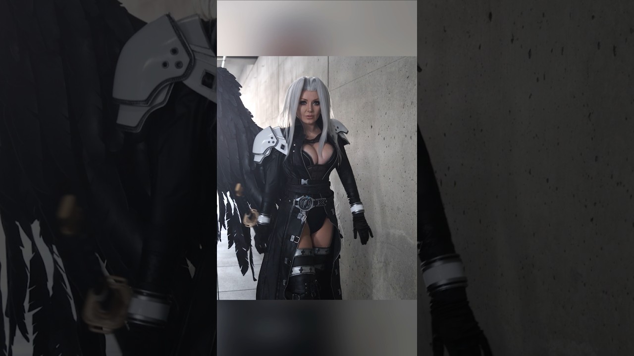 @jessicanigri as Sephiroth Final Fantasy VII See more in our #animeexpo #cosplay video!