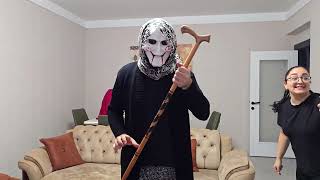 MASKELİNİN TEYZESİ HURİYE GELDİ