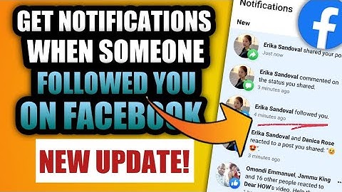 FACEBOOK FOLLOWERS SETTINGS 2022 | HOW TO GET NOTIFICATION WHEN SOMEONE FOLLOWED YOU ON FACEBOOK