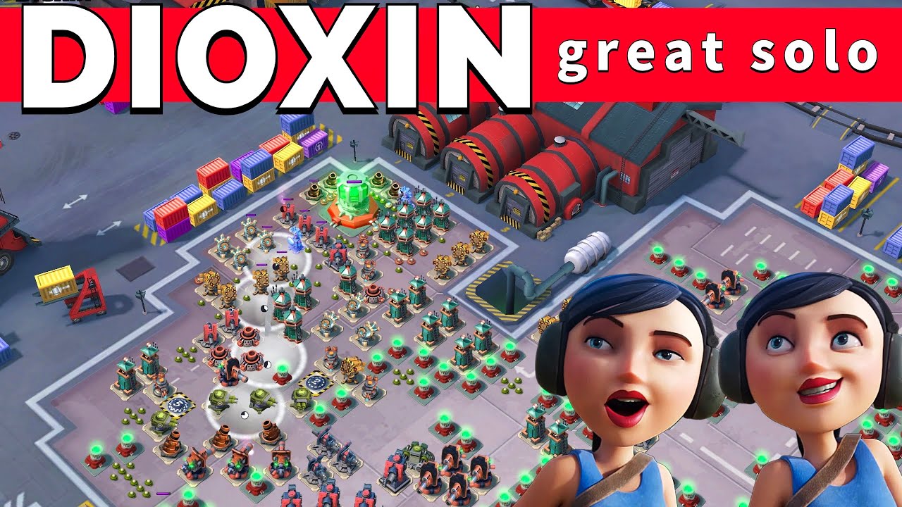 2.3 million DIOXIN 😳 great SOLO - BOOM BEACH gameplay/operation attack strategy/tips&tricks