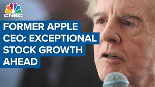 Former Apple Ceo Exceptional Growth Is Ahead For The Tech Stock