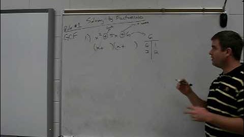 Analytical Geometry Unit 5 Solving Quadratics using Factoring Part A