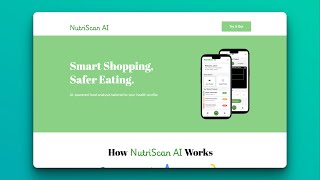 NutriScan AI: Smart Shopping, Safer Eating (MyRealProduct Demo) screenshot 1