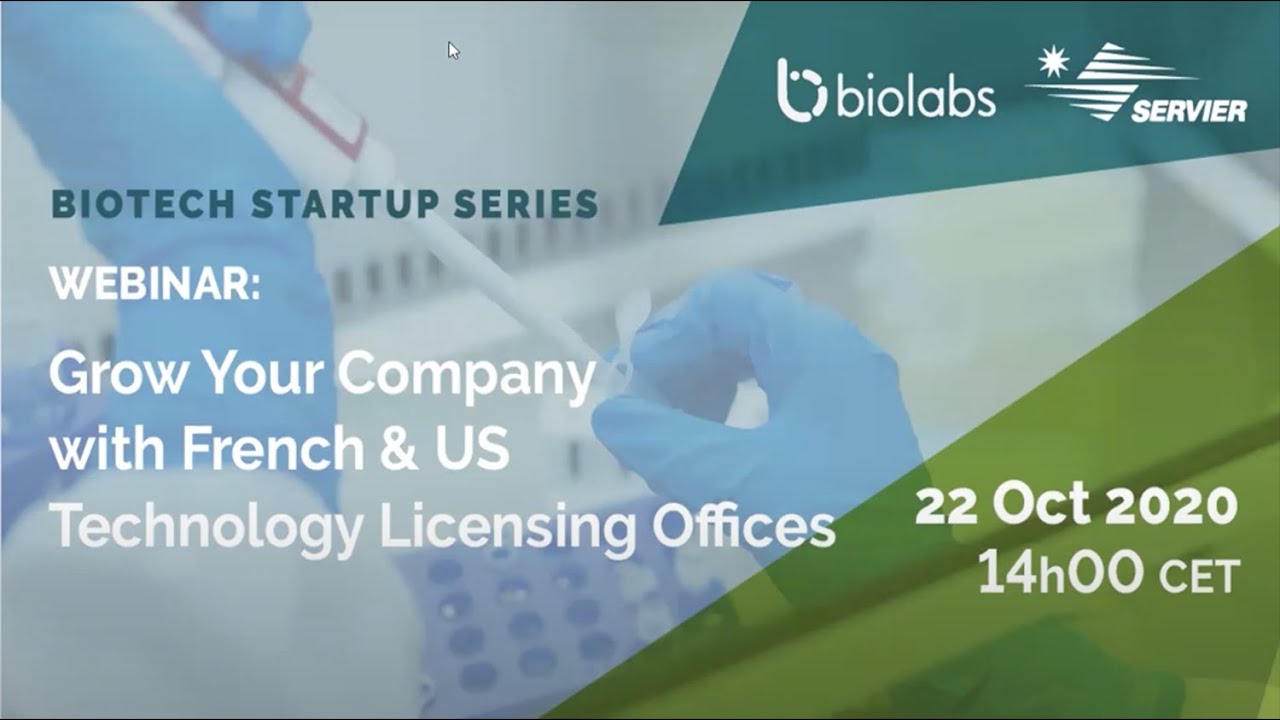WEBINAR - Grow Your Company with French & US Technology Licensing Offices