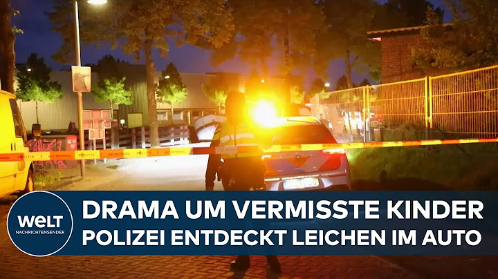 NIEDERLANDE: Suche nach vermissten Kindern - Polizei findet Auto mit mehreren Leichen