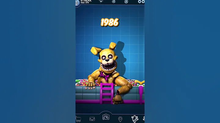 THE EVOLUTION OF SPRINGBONNIE & FREDBEAR🔥Sub If You Love FNAF #fnafedit #fnafar #shorts #fnaf #fyp