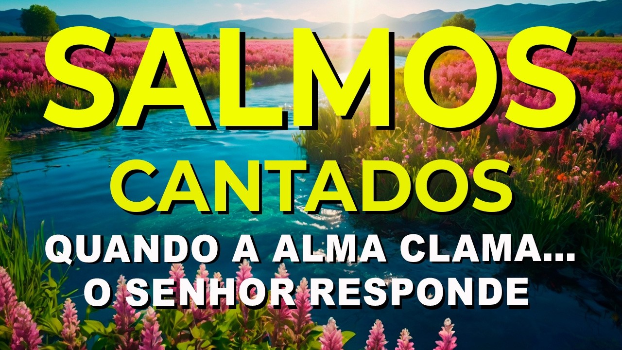 1 Hora de Salmos Cantados Que Tocam a Alma | Clame, Descanse e Confie no Senhor | VIDA ETERNA
