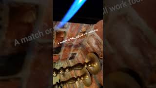 How to Light a Pilot Light Manually - Legend Valor Gas Fireplace Insert.