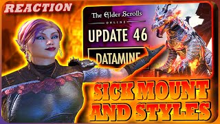 Zenimax Has Been Cooking! | ESO Update 46 Datamine Reaction