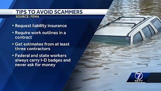 FEMA provides tips to avoid storm, flood scams