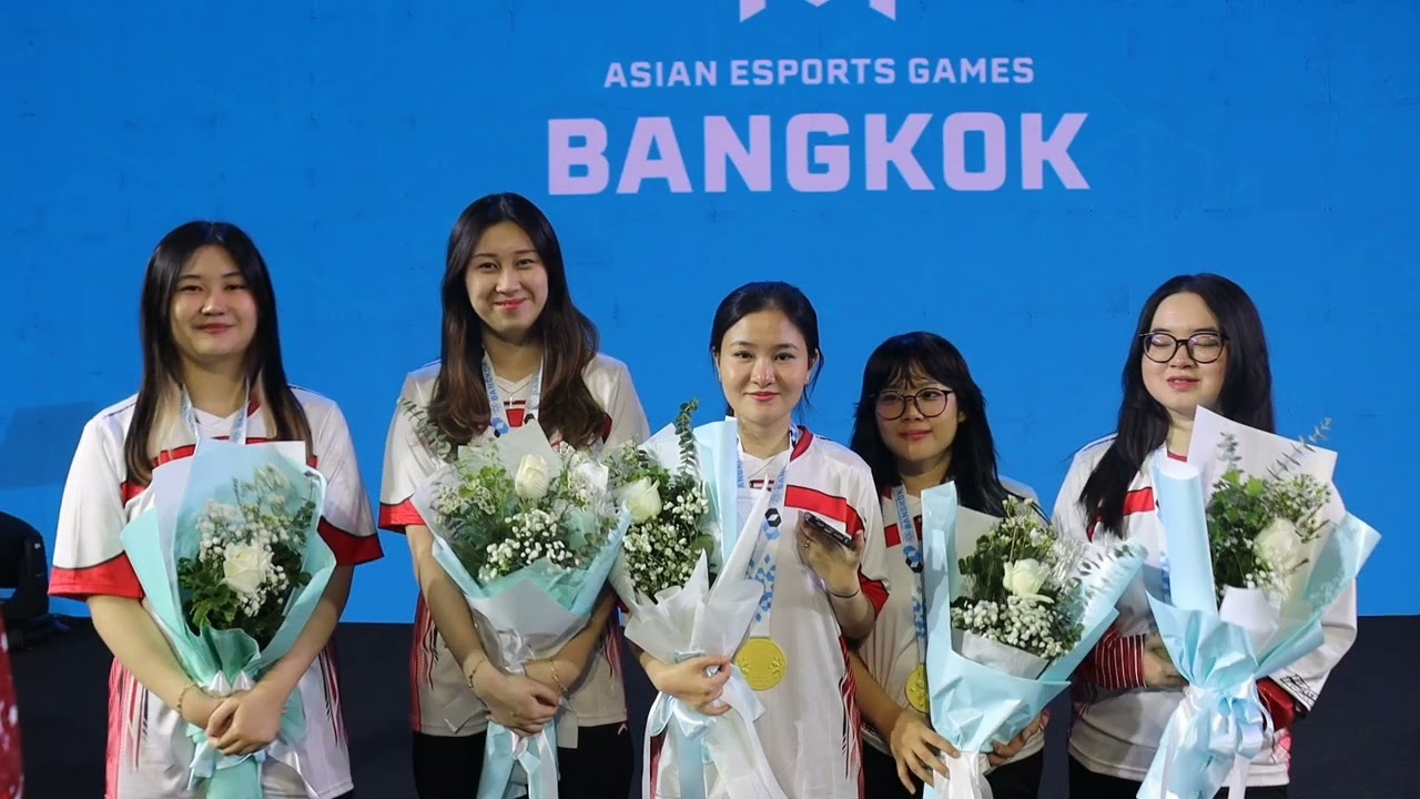 TIM MLBB WOMAN INDONESIA  RAIH EMAS DI KEJAUARAN ASIAN