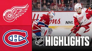 Red Wings vs. Canadiens | NHL Highlights | January 10, 2026