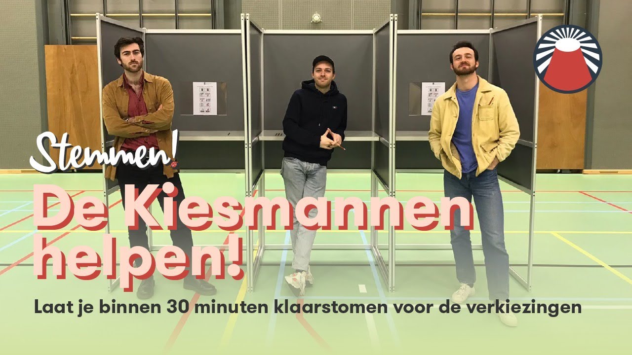 STEMMEN! | DE KIESMANNEN HELPEN! Laat je binnen 30 minuten klaarstomen