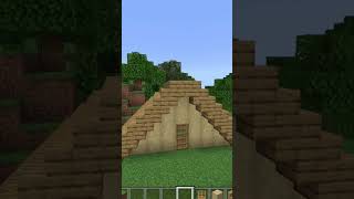 Starter house for 3 biomes! #minecraft #Mushroom #Mangrove #Birch #oak #biomes #fyp