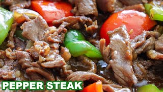 How To Make The BEST Pepper Steak Recipe
