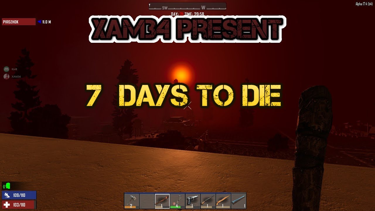 7 days to die кровавая луна