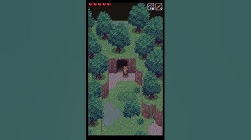 A rainy day in my upcoming Zelda-like game! #gamedev #godot #pixelart #zeldalike #indiedev