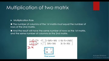 Lecture 16: Matrix Multiplication Program || 2d Array in C++ (Part 1)