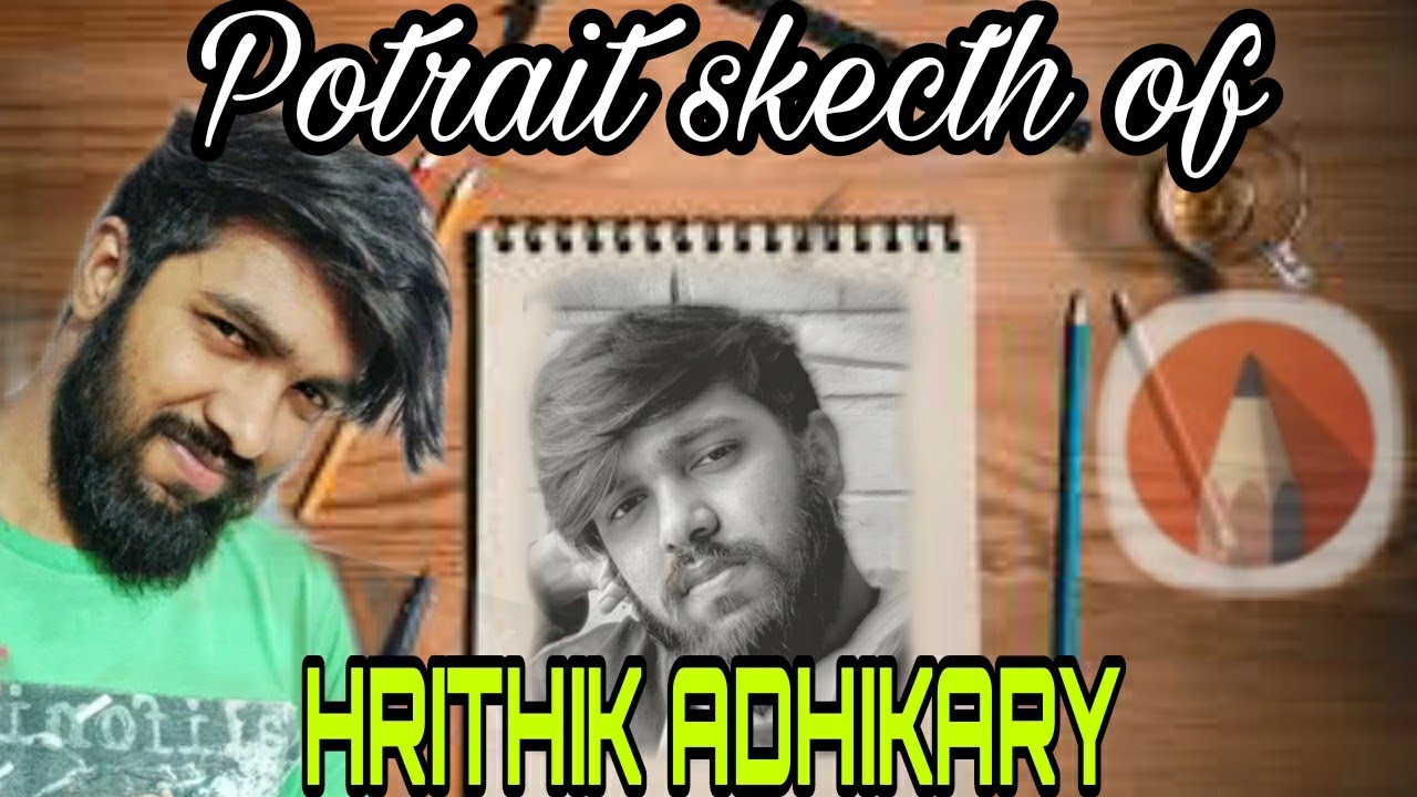 Potrait skecth of @Hrithik Adhikary 