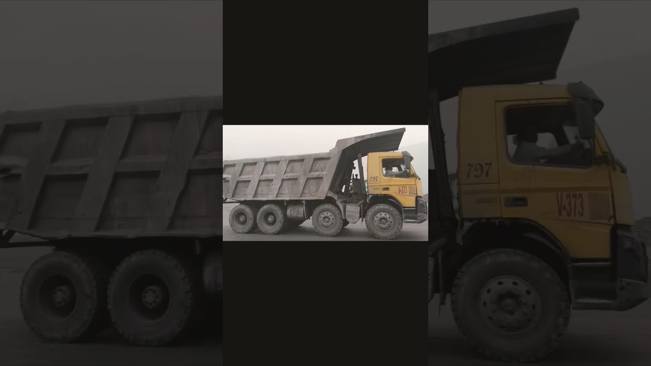 Shantui "SD125" bulldozer model / Driving Test. 