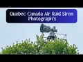 Awesome Quebec Canada Removed Air Raid Siren Photographs - 1960s-1980s