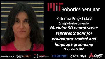 MIT Robotics - Katerina Fragkiadaki - Modular 3D neural scene representations