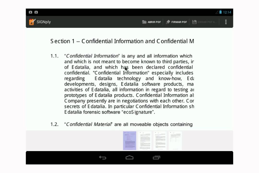SIGNply firma electronica manuscrita edatalia