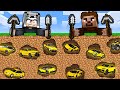 ZENGİN VS FAKİR TAKSİ MADENİ YARIŞI - Minecraft