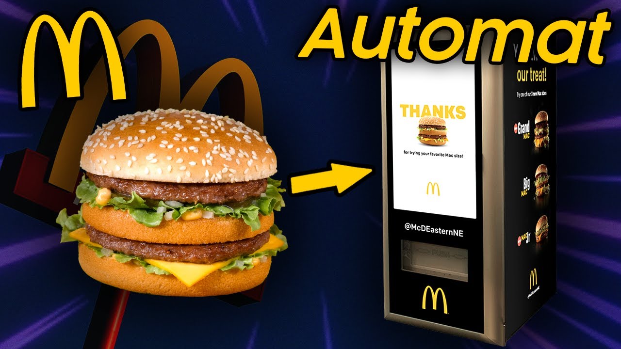 McDonalds - Der Big Mac Automat! - YouTube
