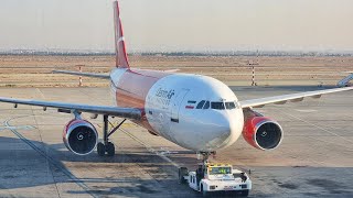 Airbus A300 Qeshm Havayolları Tahrandan İstanbula Uçuş