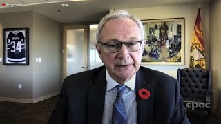 New Brunswick Premier Blaine Higgs on decision to cancel throne speech amid public sector strike