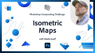 Isometric Map | Photoshop Compositing Challenge